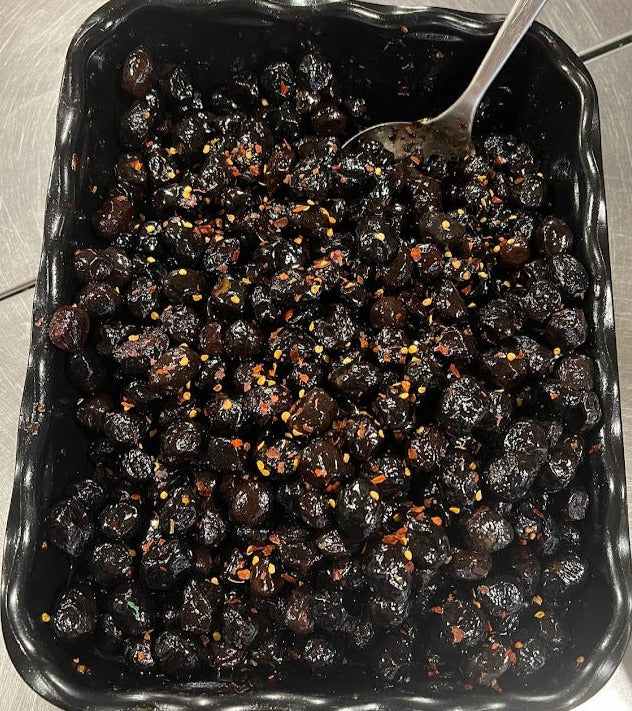 Black Cured Olives Calabria Pork Store