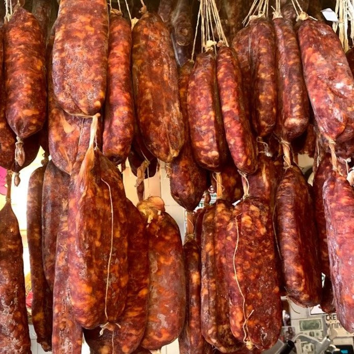 Flat Italian Soppressata (Hot) Calabria Pork Store